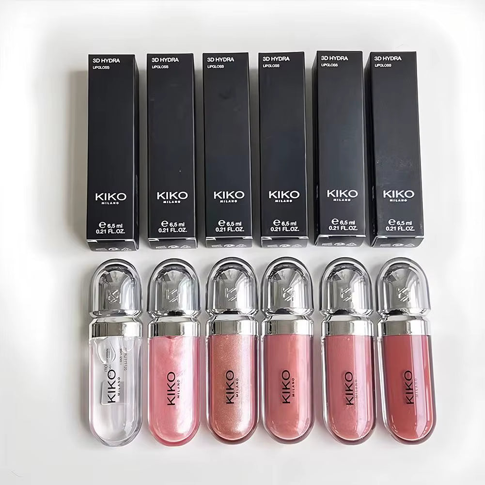 3D Mirror Lip Gloss Lip Gloss 6.5ML, 6 Colors Optional Lip Balm Mirror Moisturizing Effect Beauty Cocute Lipstick Makeup