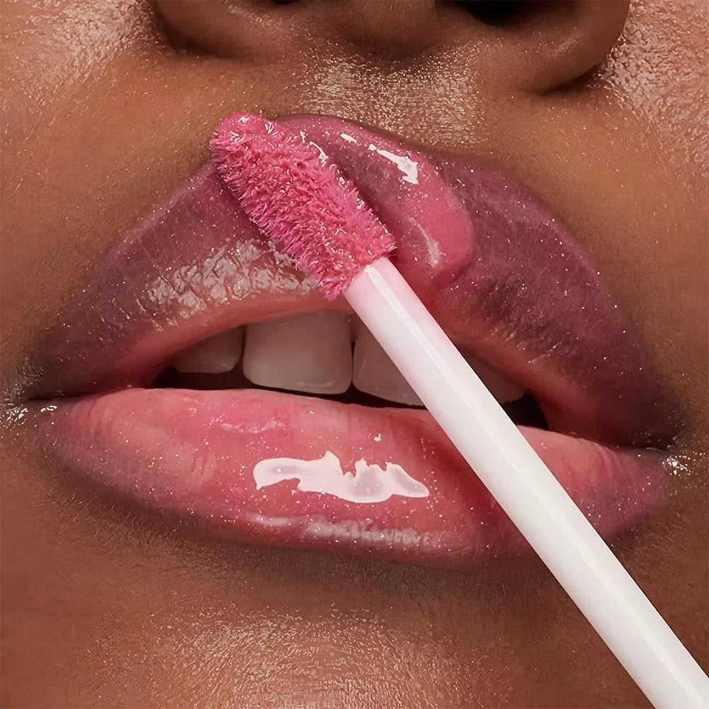 3D Mirror Lip Gloss Lip Gloss 6.5ML, 6 Colors Optional Lip Balm Mirror Moisturizing Effect Beauty Cocute Lipstick Makeup